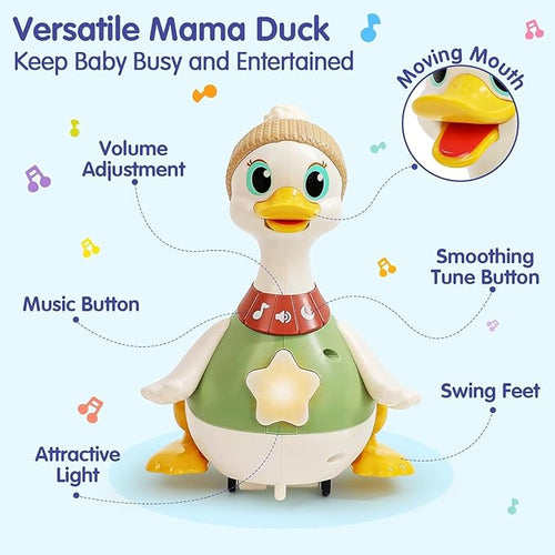 Versatile mama duck features